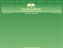 Tablet Screenshot of palmhouse.co.za